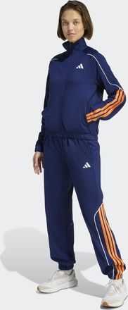 adidas Trainingsanzug ADIDAS SPORTSWEAR STADIUM 3-STREIFEN, Damen, Gr. XXL, dunkelblau, Obermaterial: 100% Polyester, Sportanz&uuml;ge Trainingsanzug