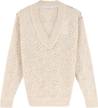 Brunello Cucinelli Mujer, Jerseys, Beige, Talla: L