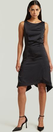 G-Star Corset Flare Jurk - Zwart - Dames