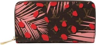 Louis Vuitton Pre-owned Wallets, female, Brown, Size: ONE SIZE Pre-owned Zip-Around Wallet