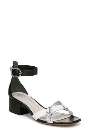 Franco Sarto Nerissa Ankle Strap Sandal in Black Multi at Nordstrom Rack, Size 8
