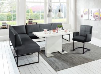 Exxpo Sofa Fashion Eckbank »Affogato, hoher Sitzkomfort, bequem« Frei im Raum stellbar