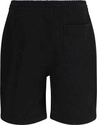 Burberry Mens Black Cotton Bermuda Shorts