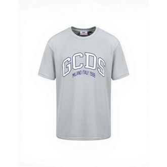 GCDS T-Shirts, male, Gray, Size: XL Gcds T-shirts and Polos