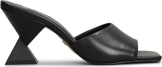 Carrano leather heeled sandals - women - Rubber/Calf Leather/Calf Leather/Calf Leather - 37 - Black