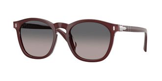 Persol PO3413S Polarized 1257M3 Mens Sunglasses Burgundy Size 50