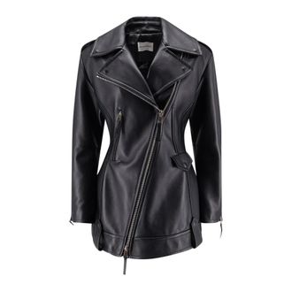 Givenchy Dames, Jassen, Zwart, Maat: XS Leer