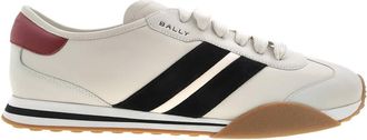 Bally Mens Sussex Side-Stripe Leather Sneakers