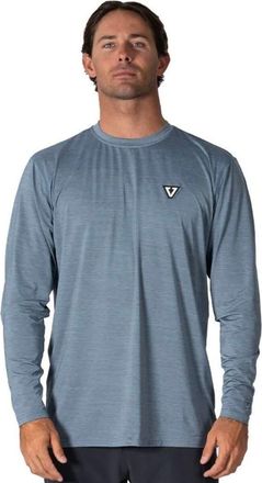 Vissla Twisted Eco Long-Sleeve Shirt - Mens in Slate Heather at Nordstrom, Size X-Large