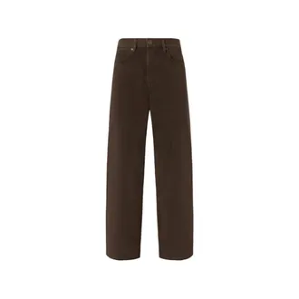 Pinko Estelle Straight Jeans - female - PINKO - Straight Fit Jeans - Brown - W28 - Jeans