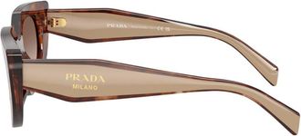 Prada 0PRD02S-00K10S53 Sunglasses - Brown