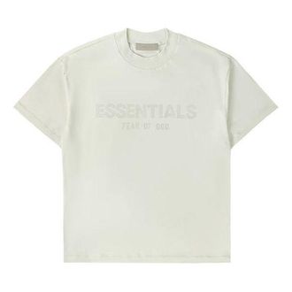 Fear of God FW21 3D Logo Tee Mozzarella 125BT212081F