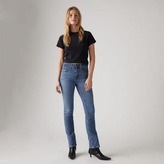 Levi's 724 High Rise Straight Jeans - Womens - 24X30 - Blue