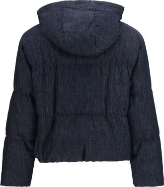 Brunello Cucinelli Womens Blue Cotton Shell Jacket Clothing