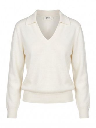 Not Shy Palmer Polo Neck Sweater