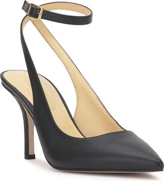Jessica Simpson Miriale Ankle Strap Pointed Toe Pump in Black at Nordstrom Rack, Size 9.5