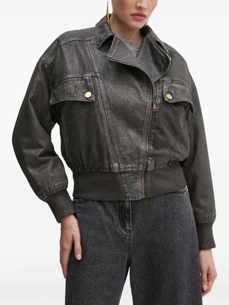 Elisabetta Franchi Jack met rits - Grijs