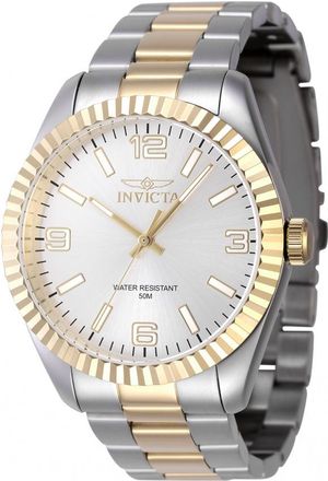 Invicta Specialty Quartz Silver Dial Mens Watch 47454