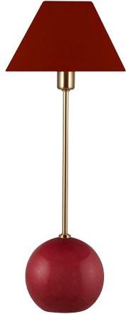 Globen Lighting Design Tischlampe Iris 20 - Burgundrot
