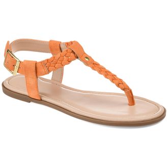 Journee Collection Women & apos;s Genevive Flat Sandals