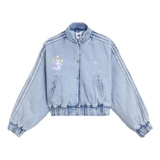 adidas (WMNS) adidas Care Bear Bomber Jacket Asia Sizing Electric Sky KQ6747