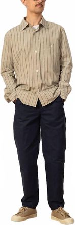 Folk Assembly Straight Pants In Navy