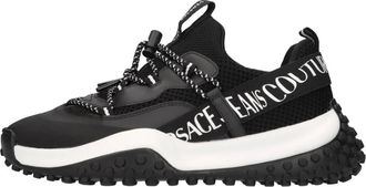 Versace Jeans Couture Sneakers - Heren - Sneakers - Zwart - 41 EU - Leer - Schoenen