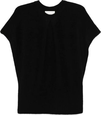 Lisa Yang Mira Sweater - Dames - Cashmere truien - Zwart - XS - Kasjmier - Truien & Vesten