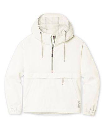 Stio | Womens CFS Hooded Anorak Top, Size Extra Small in Mountain Goat