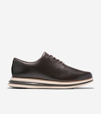 Cole Haan Mens &Oslash;riginal Grand Energy One Laser Oxfords Sneakers - Brown Size 10.5