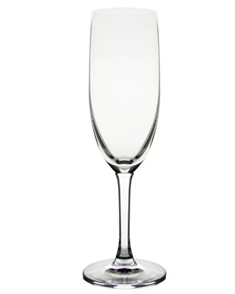 10 Strawberry Street Set Of Six 5.75 Oz. Flute Glasses