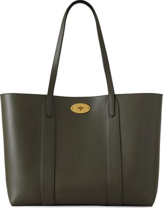 Mulberry Bayswater Leather Tote in Juniper Green at Nordstrom