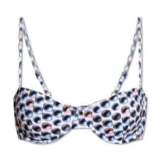 Tory Burch Dames, Badkleding, Blauw, Maat: M Nylon