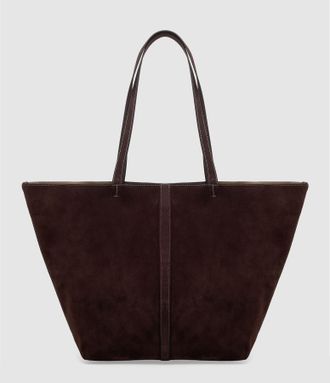 Vanessa Bruno Cabas Tote Bag Gm Chocolat