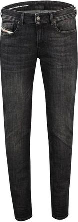 Diesel Sleenker Black Denim Jeans
