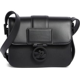 Longchamp Box-Trot Leather Crossbody Bag in Black at Nordstrom Rack