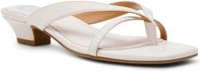 Dolce Vita Bex Kitten Heel Sandal in Ivory Smooth at Nordstrom Rack, Size 7.5
