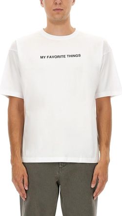 Aspesi T-shirt With my Favorite Things Print