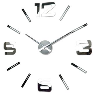 OEM Reloj Adhesivo De Espejo Grande Para Bricolaje (100-130 Cm)