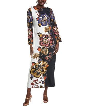 Farm Rio Farm Rio Maxi Floral Midi Dress