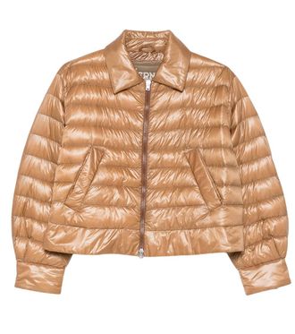 Herno Brown Quilted Jacket