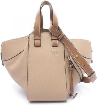 Loewe Pre-owned Loewe Small Grained Calfskin Drawstring Hammock Bag Ladies 09QGHFG48C0NC60G