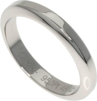 Cartier Platinum 950 Band Ring (Pre-Owned)