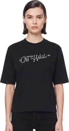 Off-white Black Crew Neck T-Shirt