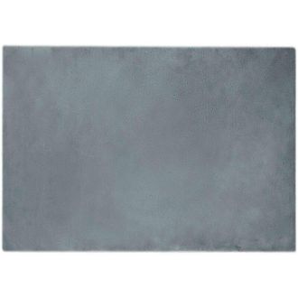 vidaXL Alfombra De Piel Sint&eacute;tica De Conejo Olite Antracita Poli&eacute;ster Vidaxl