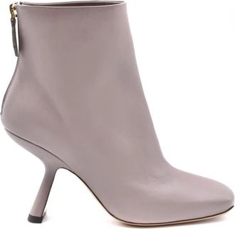 Nicholas Kirkwood Schoot - Dames - Enkellaarsjes - Grijs - 40 EU - Schoenen