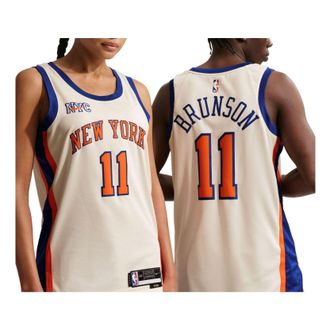 Nike NBA Jalen Brunson New York Knicks City Edition Jersey Natural HM5989-123