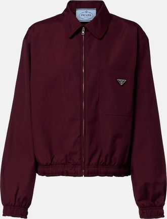 Prada Giacca blouson con logo