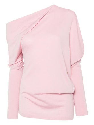 Moschino Asymmetrische top - Roze