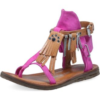 A.S.98 Raleigh Ankle Strap Sandal in Pink at Nordstrom, Size 10.5-11Us